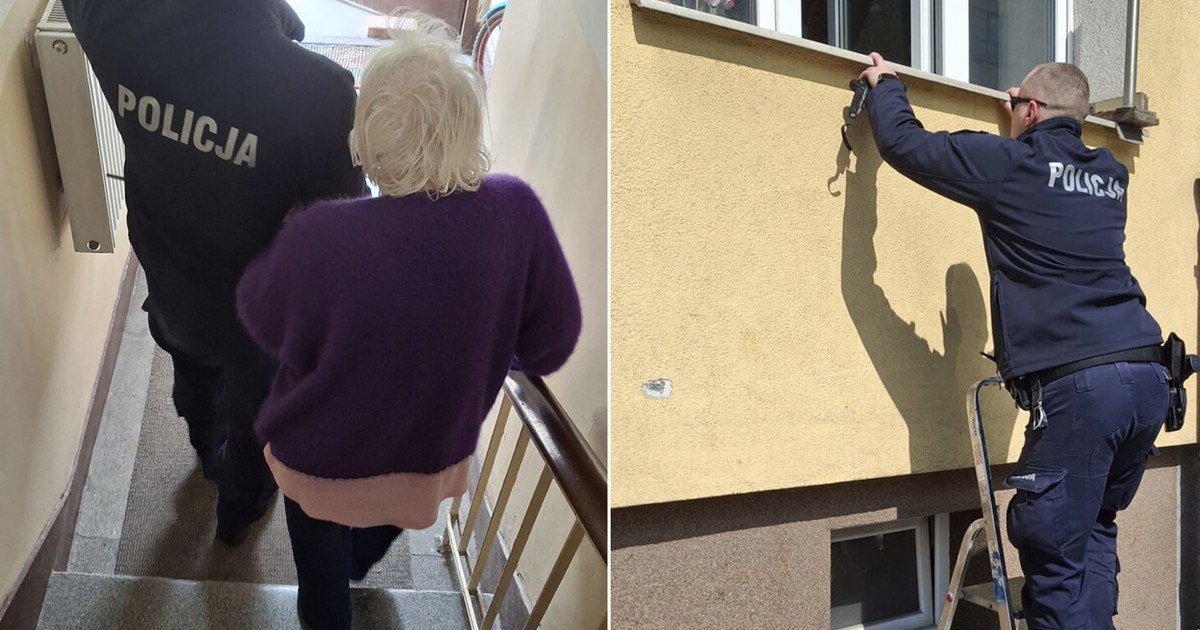 Seniorka w opałach: dramatyczna akcja ratunkowa w Warszawie