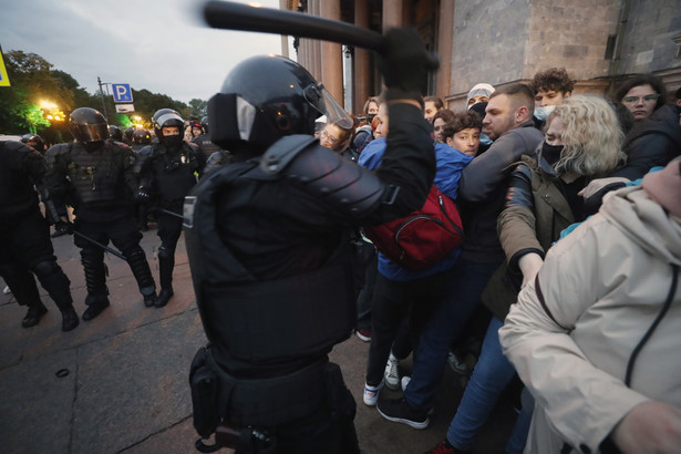 Protesty w Rosji przeciwko decyzji o mobilizacji