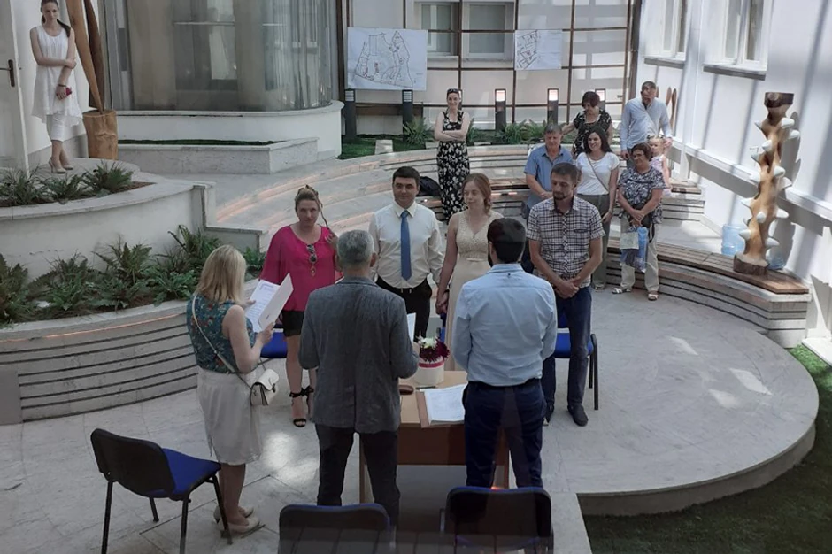 Venčanje u atrijumu gradske uprave Banjaluka