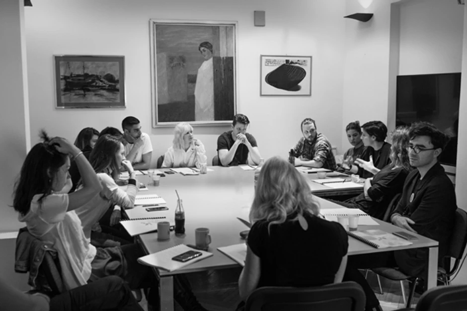 Čitajuća proba predstave "Pet života tužnog Milutina"