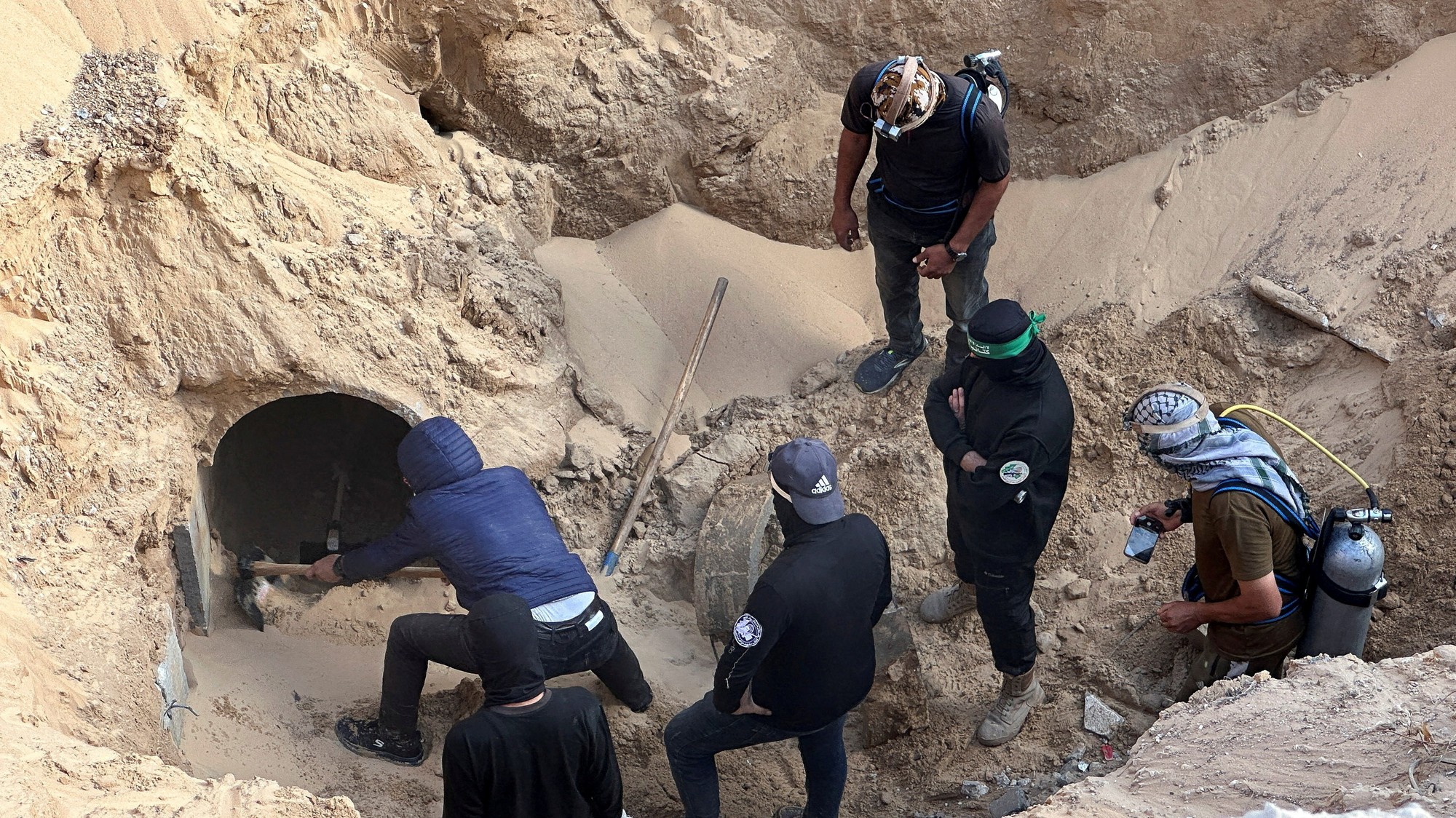 Hľadanie tiel rukojemníkov