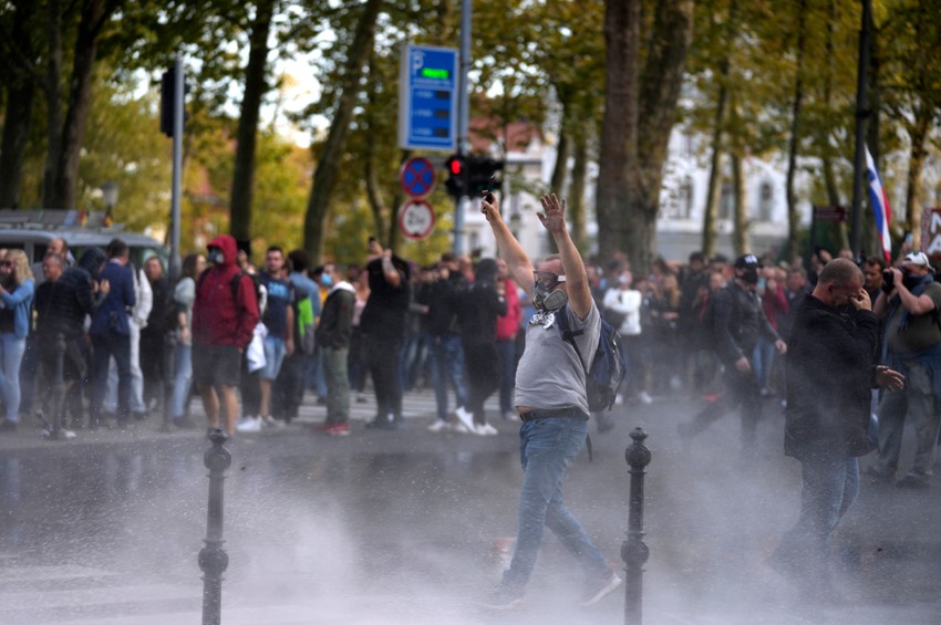 Protesti u Sloveniji zbog antikovid mera