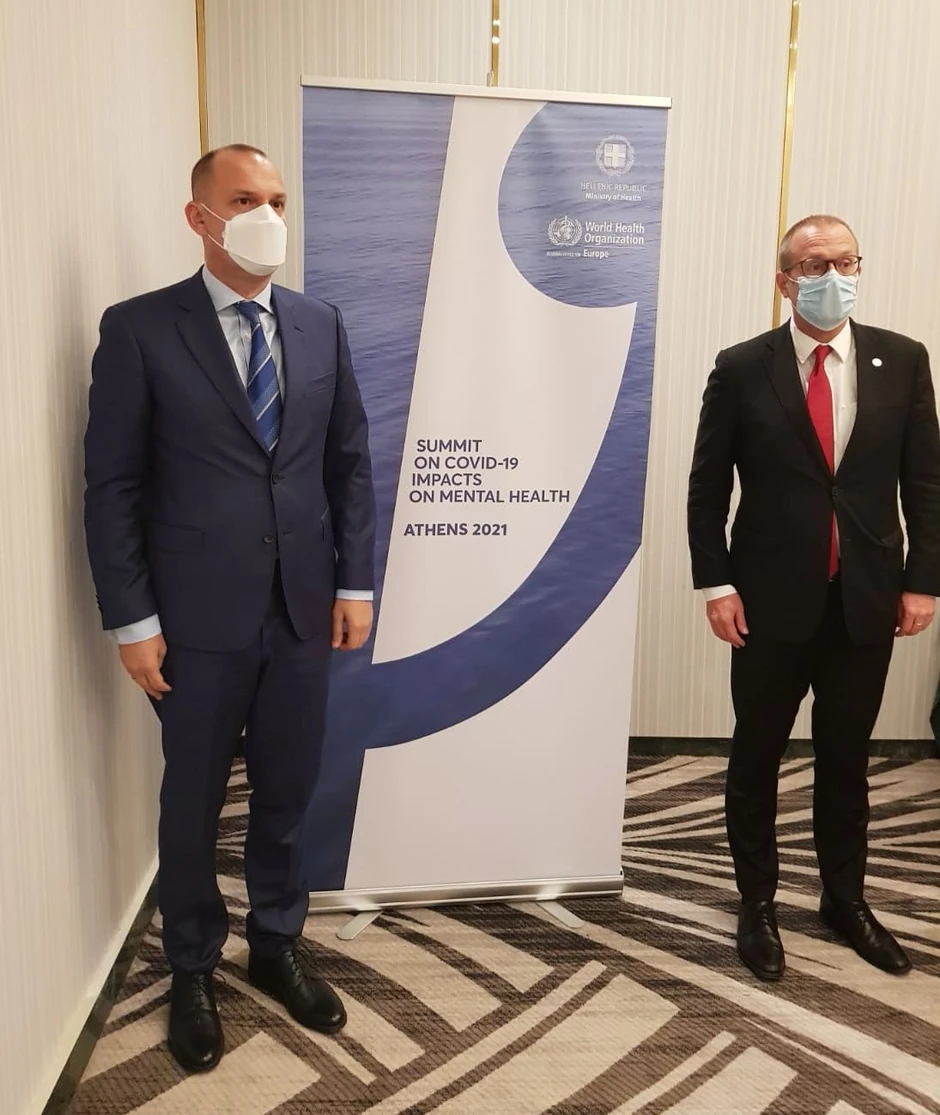 Lončar i Kluge foto Ministarstvo zdravlja