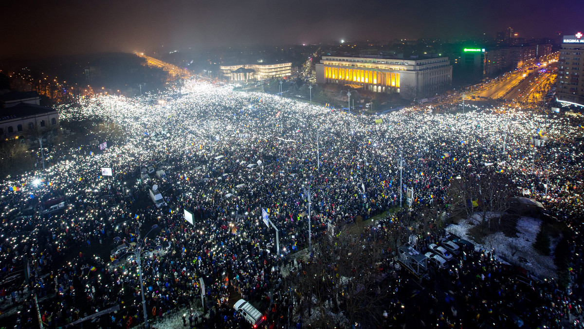 Rumunia: w manifestacjach antyrządowych wzięło udział 500 tys. ludzi