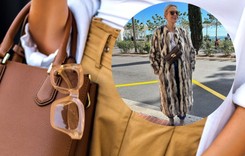 Zagraniczna gwiazda z torebką polskiej marki. Kelly Rutherford zachwyciła swoją stylizacją [FOTO]