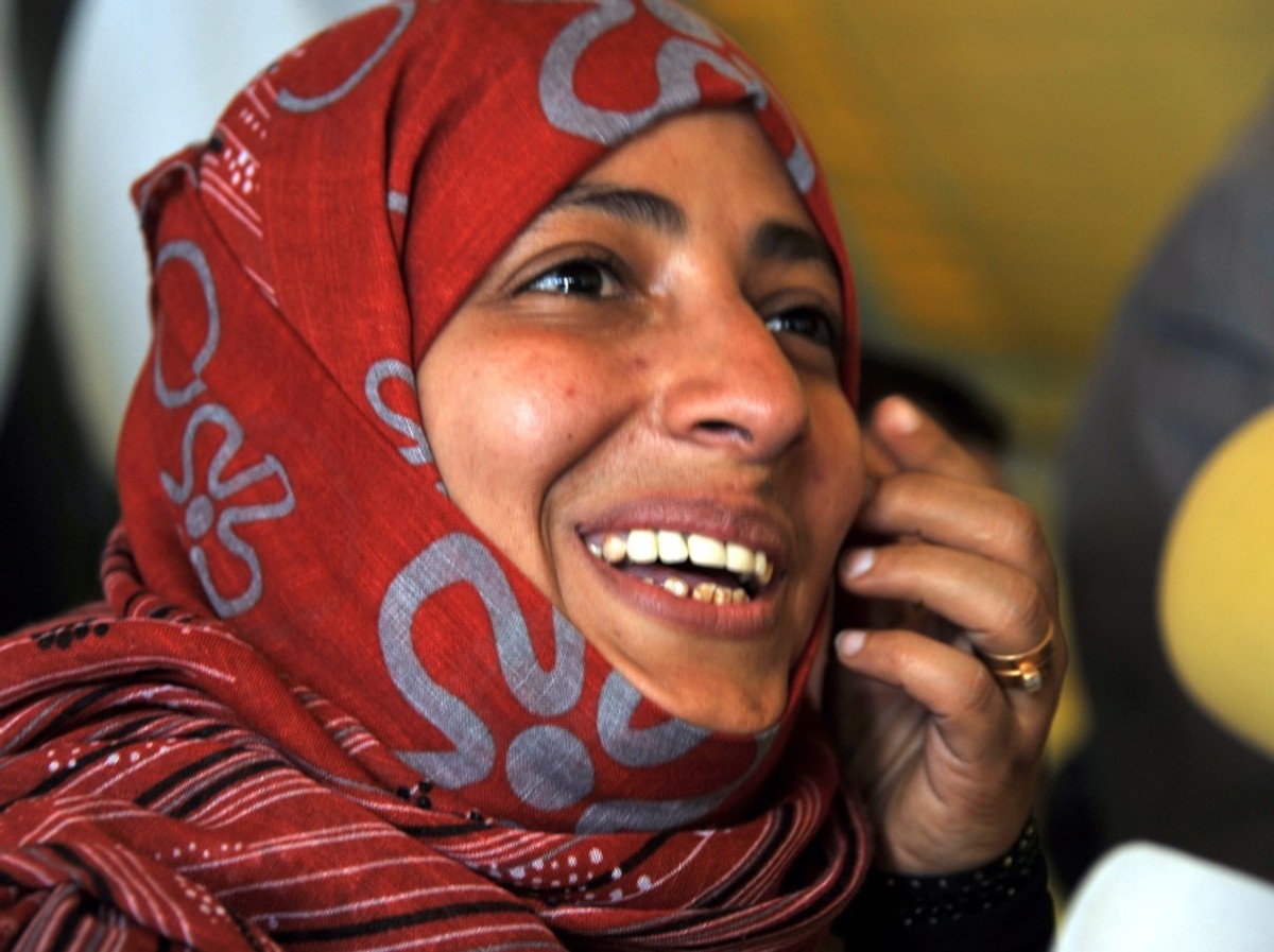 Tawakkul Karman - dziennikarka i obrończyni praw człowieka