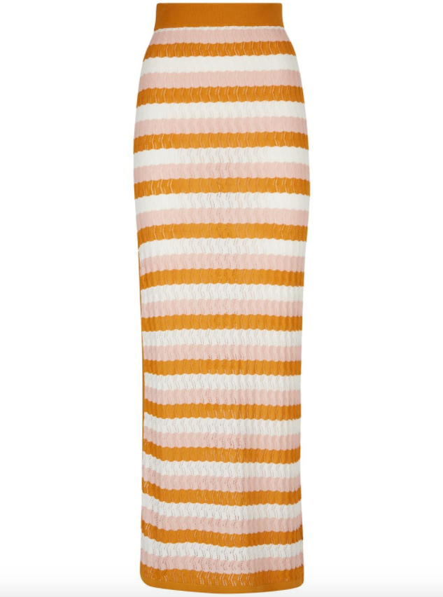 Gestreifter «Sia»-Strickrock auch von Dodo Bar Or für 588 Franken.