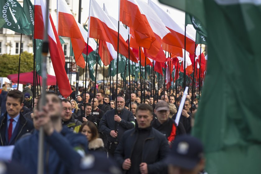 Nationalist Far Right March in Poland