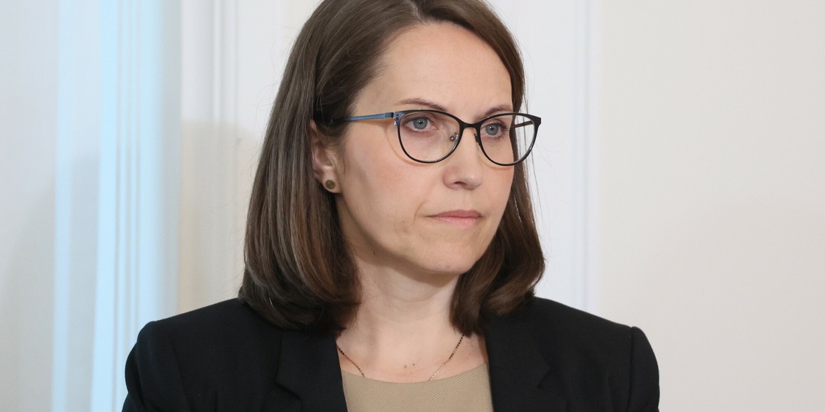 Minister finansów Magdalena Rzeczkowska