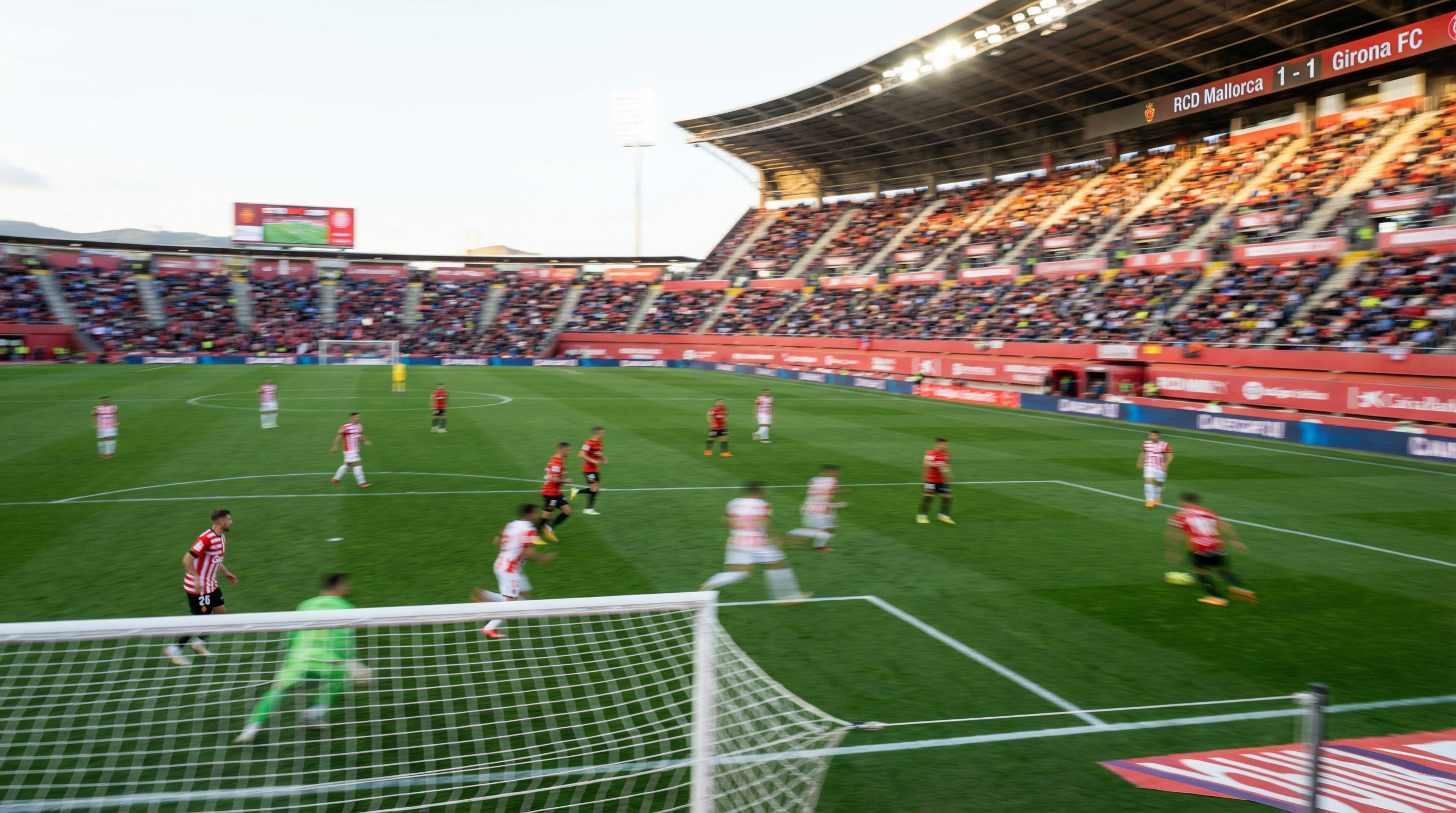 Girona abandona por fin la zona de descenso tras vencer 1-2 al Mallorca