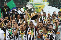 Piłkarze Atletico Mineiro z Pucharem Brazylii