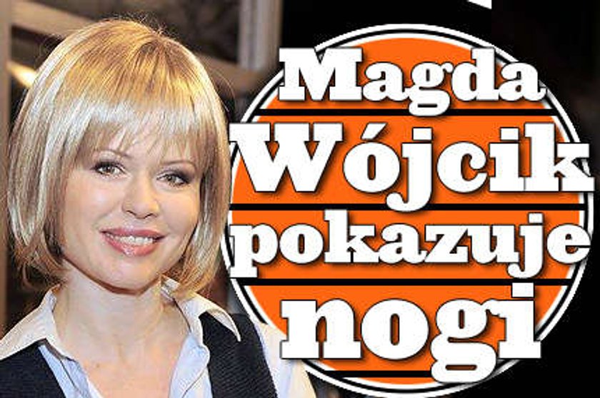 Wójcik pokazuje nogi