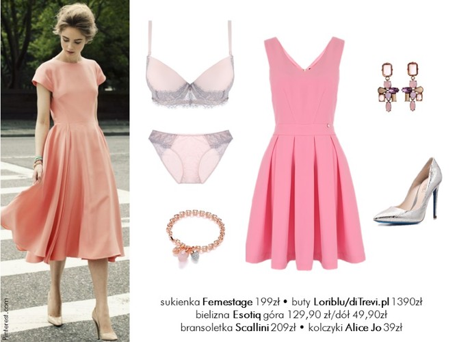 Rose Quartz - najmodniejszy kolor wiosny 2016. STYLIZACJE