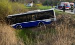 Wypadek autobusu MPK w Nowej Hucie. 9 osób rannych