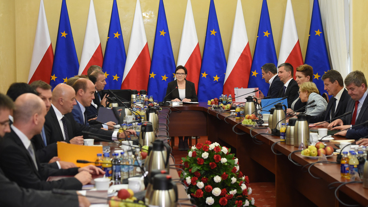 Rząd, na rozpoczętym dziś po godz. 11. wyjazdowym posiedzeniu w Białymstoku, ma zająć się m.in. raportem o zagrożeniach bezpieczeństwa narodowego, wysłuchać informacji szefowej MSW o sytuacji na polskich granicach oraz ustanowić Krajowy Program Kolejowy do 2023 r.