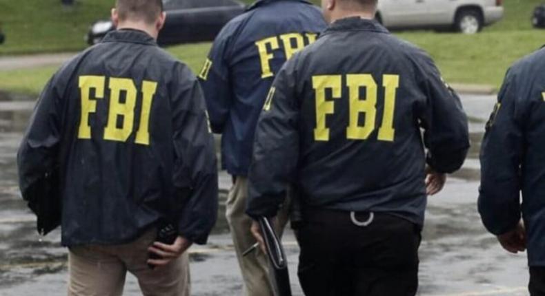 Image of FBI officers used to illustrate the story