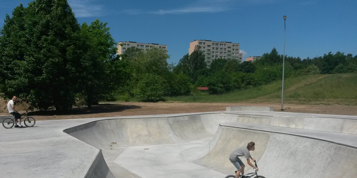 Na Widzewie powstał nowy skatepark