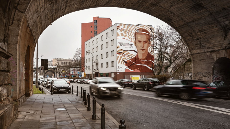 Mural Krzysztofa Kamila Baczyńskiego w Warszawie [ZDJĘCIA]