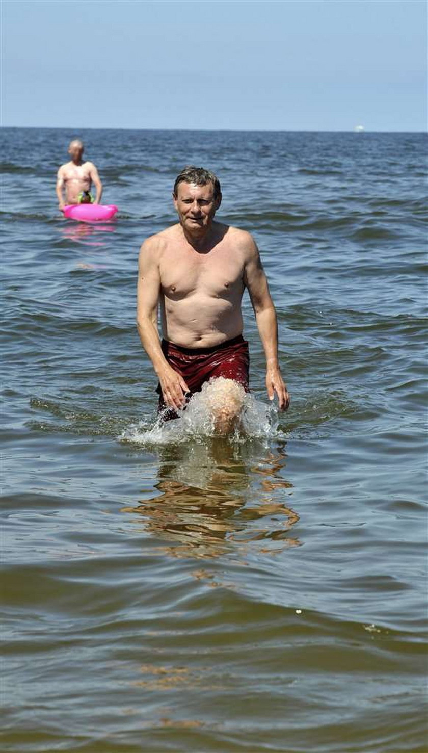 Leszek Balcerowicz na urlopie
