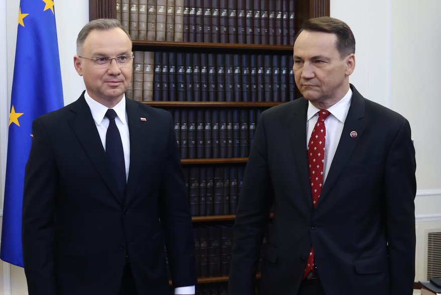 Andrzej Duda i Radosław Sikorski