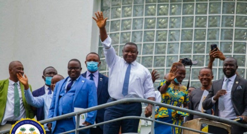 The Republic of Sierra Leone State House