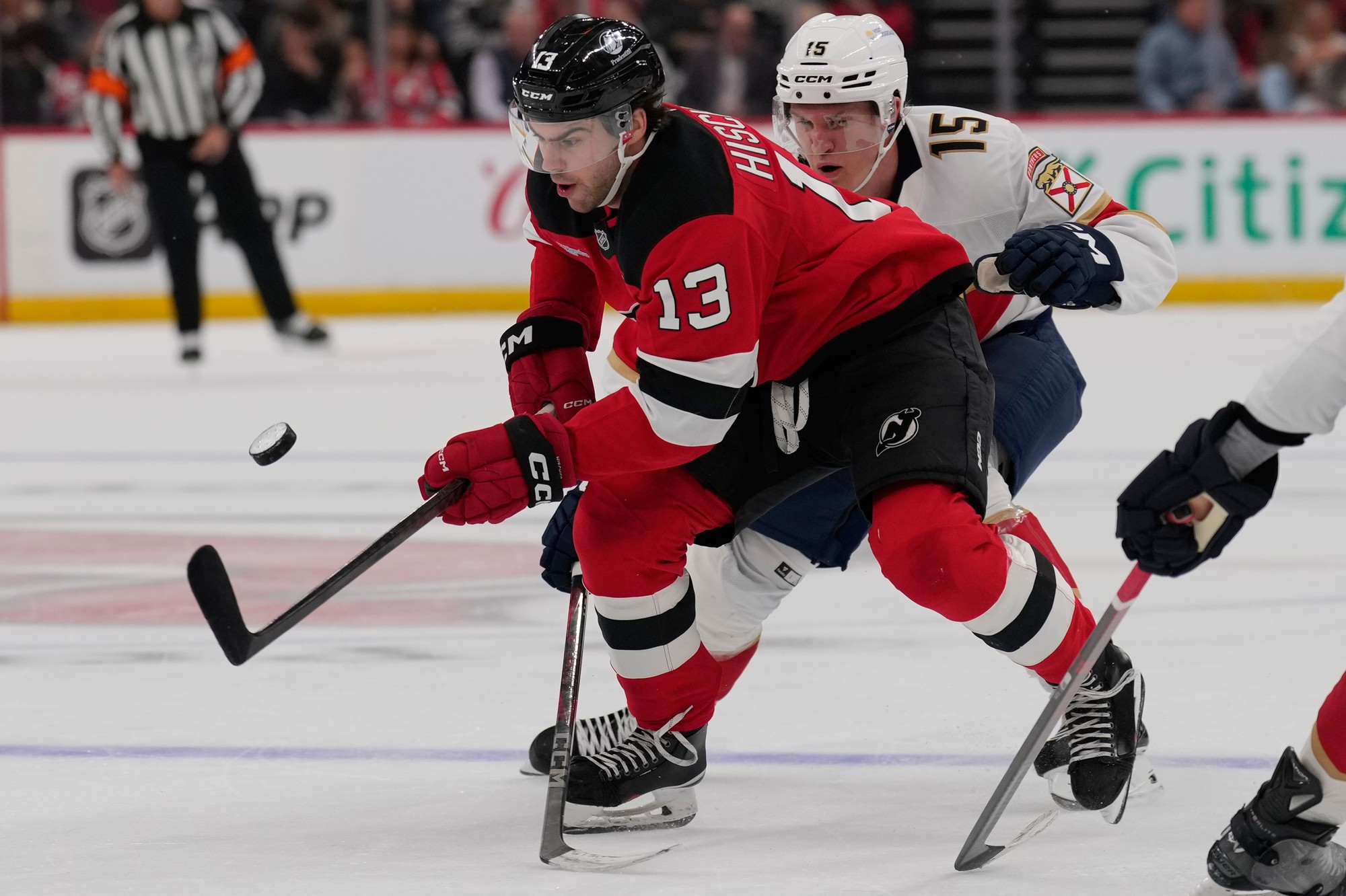 Zápas NHL: New Jersey Devils - Florida Panthers.