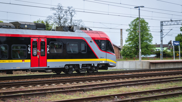 Pociąg Łódzkiej Kolei Aglomeracyjnej