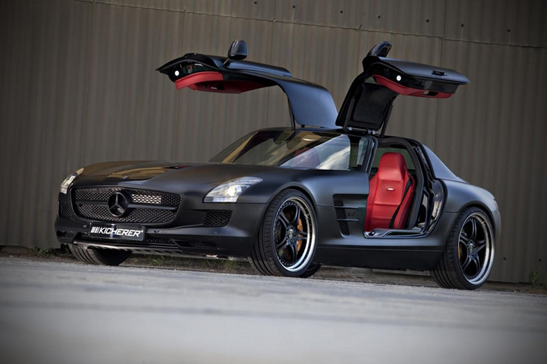 Mercedes SLS Kicherer – matowy i mocny