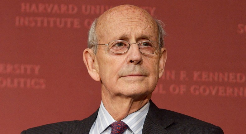 US Supreme Court Justice Stephen Breyer.
