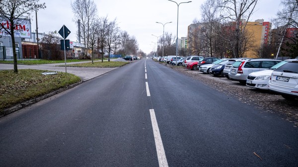 Ul. Balonowa została wyremontowana w ramach programu Wrocław na dobrej drodze