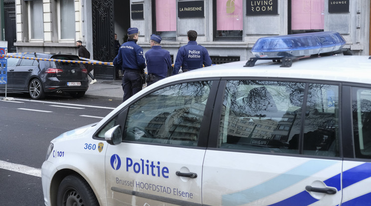 A rendőrség szerint nincs arra utaló jel, hogy terrorcselekményről lenne szó /fotó: MTI/EPA/Olivier Hoslet