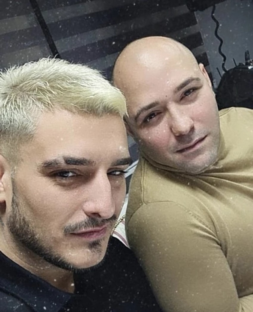 Darko Lazić sa bratom Draganom