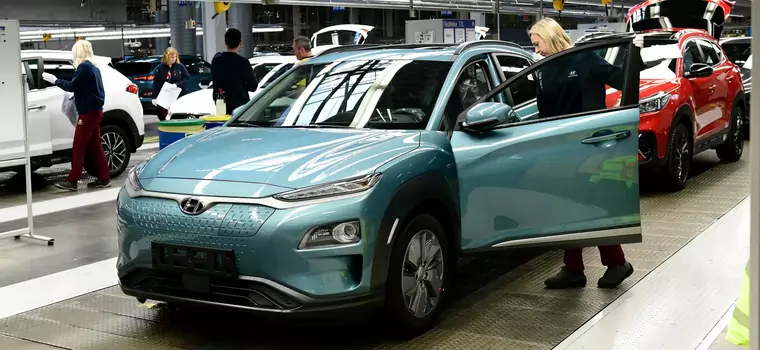 Hyundai Kona Electric będzie do nas trafiał z Czech