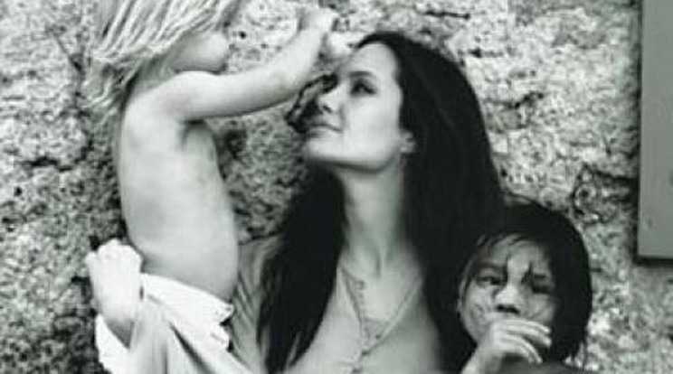 Ezt nézd, milyen képeket készített a csalfa Pitt Jolie-ról!