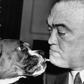 Edgar Hoover ze swoim psem, 1954 r.