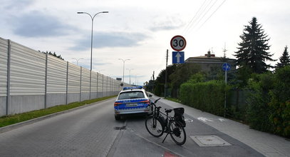 Potrącenie na drodze rowerowej w Chełmie. 36-latek został ranny