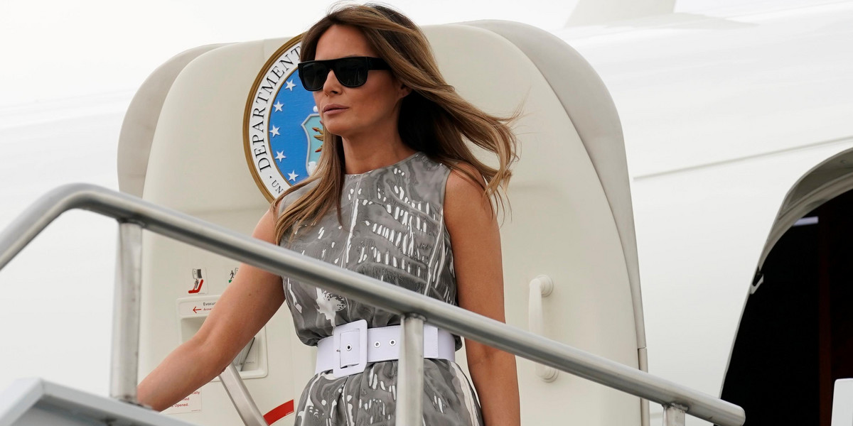 Melania Trump nie doleciała na czas do Filadelfii