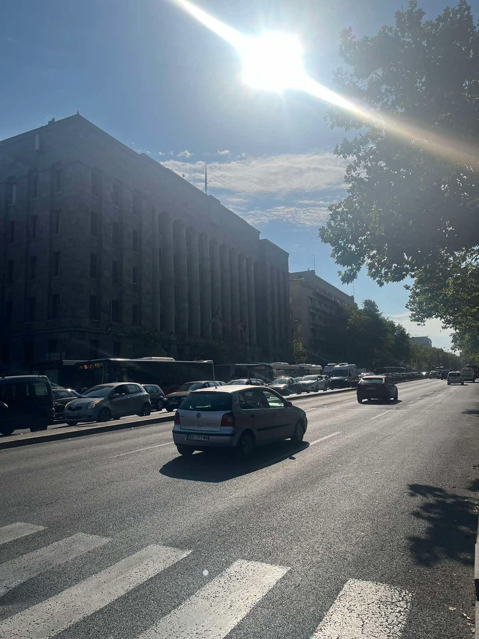 Gužve u centru Beograda