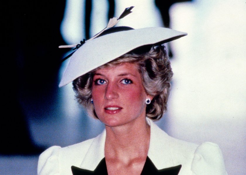 Princess Diana and Prince Charles at the National Gallery of Art