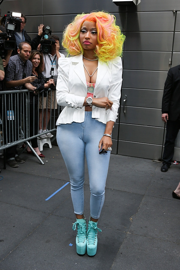 Nicki Minaj i nieapetyczne "kopyto wielbłąda"