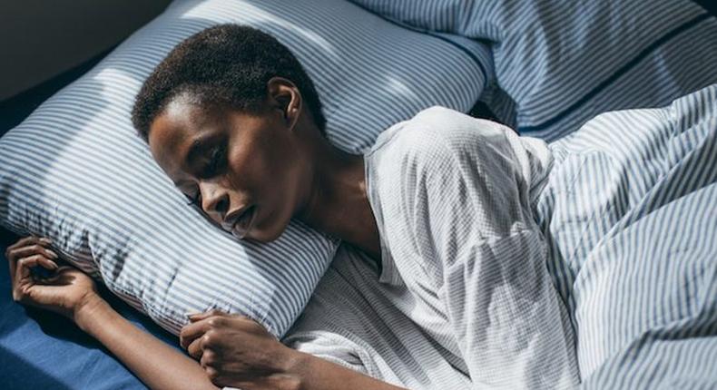 Woman sleeping(Elite Daily)