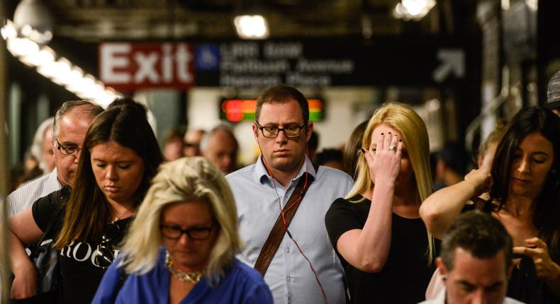 Commuters NYC summer of hell Long Island Railroad