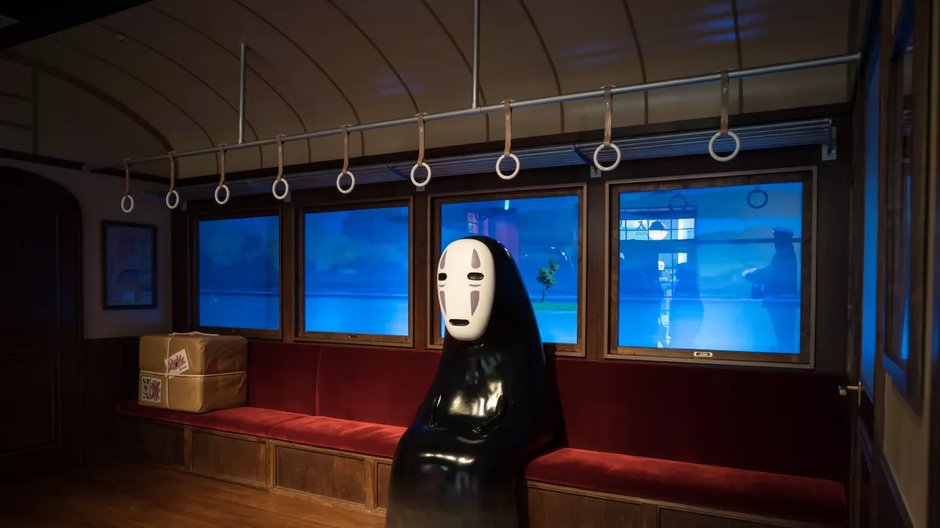 Rekonstrukcja sceny z animacji "Spirited Away: w krainie duchów", fot. Tomohiro Ohsumi/Getty Images