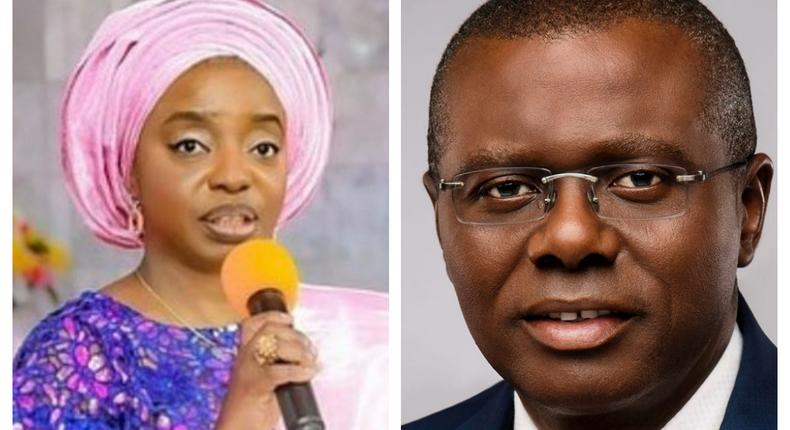 Gov. Sanwo-Olu and Mrs Obijoke Sanwo-Olu