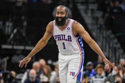 Liga NBA. James Harden już błyszczy w barwach 76ers