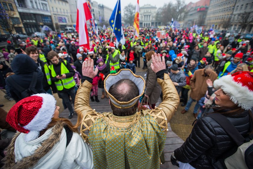 Marsz elfów w Poznaniu