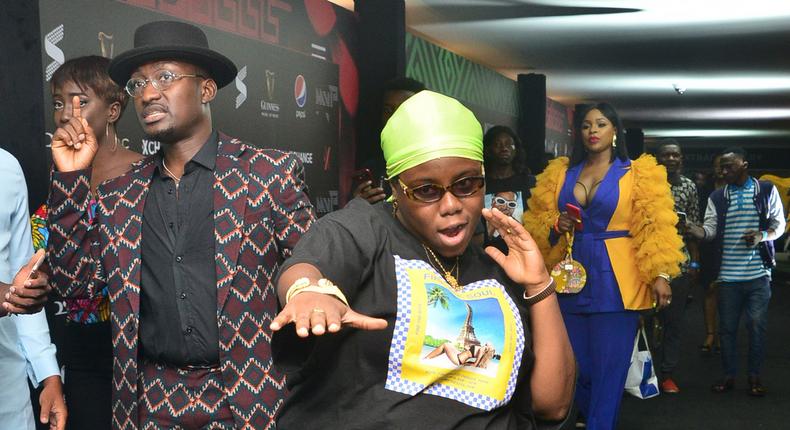 Teni on the red carpet at the SMVA 2019 [Pulse]