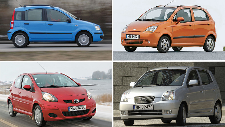 Chevrolet Spark, Fiat Panda, Toyota Aygo czy Kia Picanto