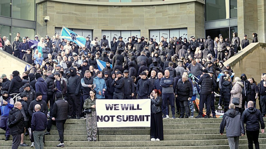 Protest u Belfastu
