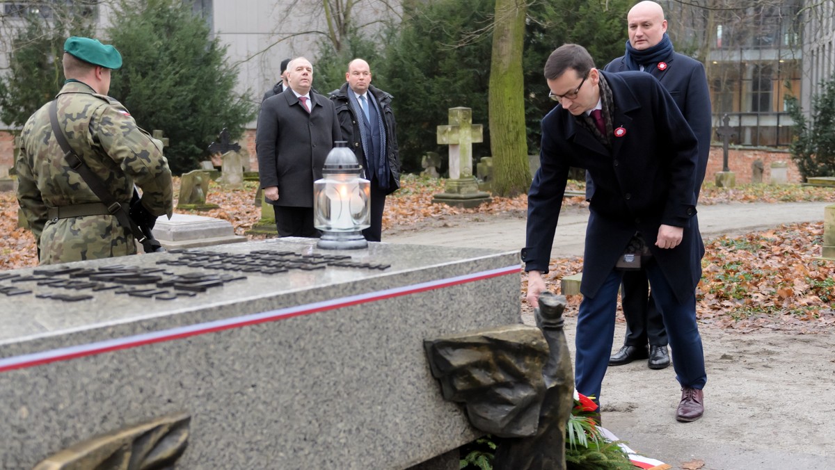 Mateusz Morawiecki na uroczystościach upamiętniających 100. rocznicę powstania wielkopolskiego